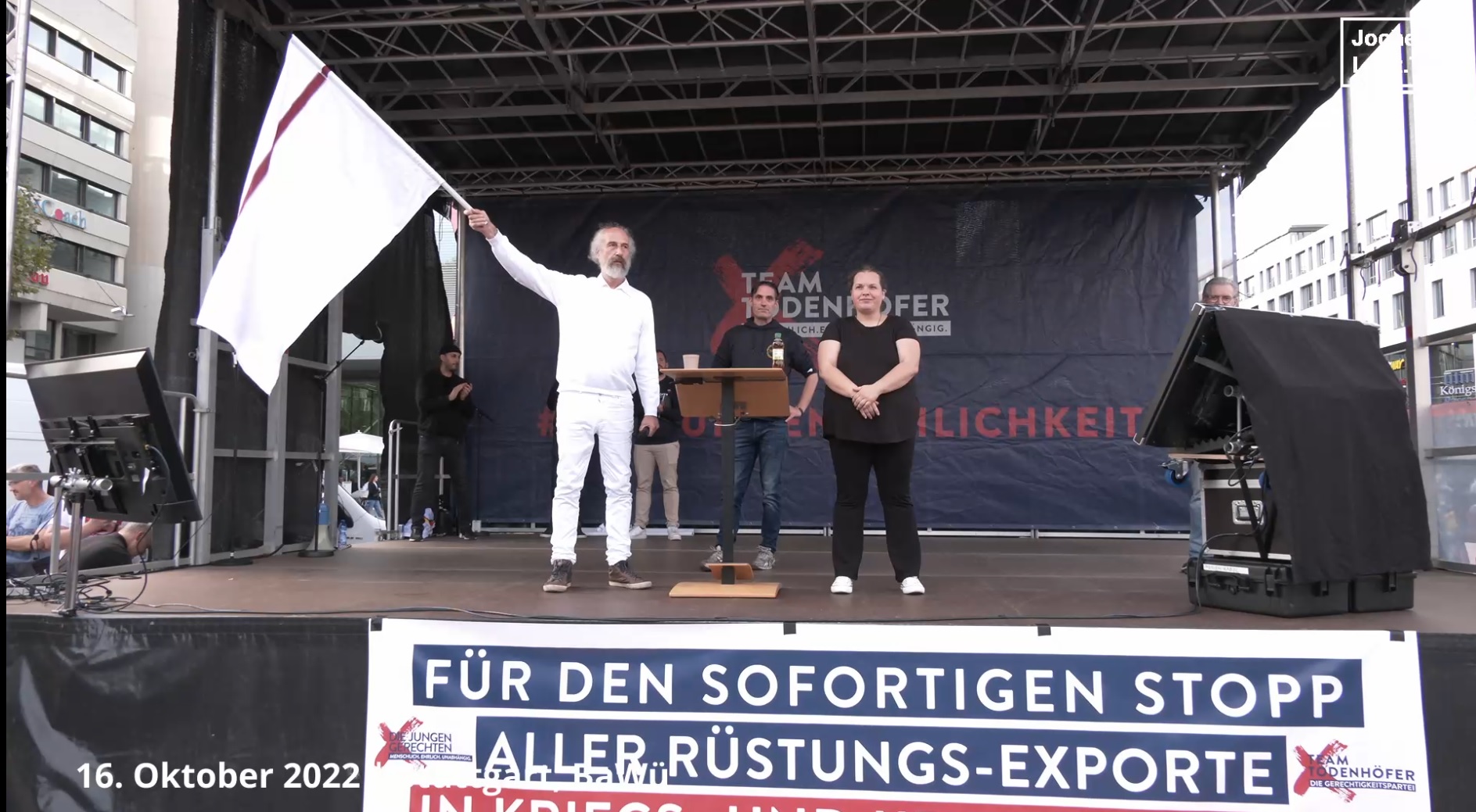 Stuttgart 16.10.2022 - Baden-W&uuml;rttemberg steht auf!