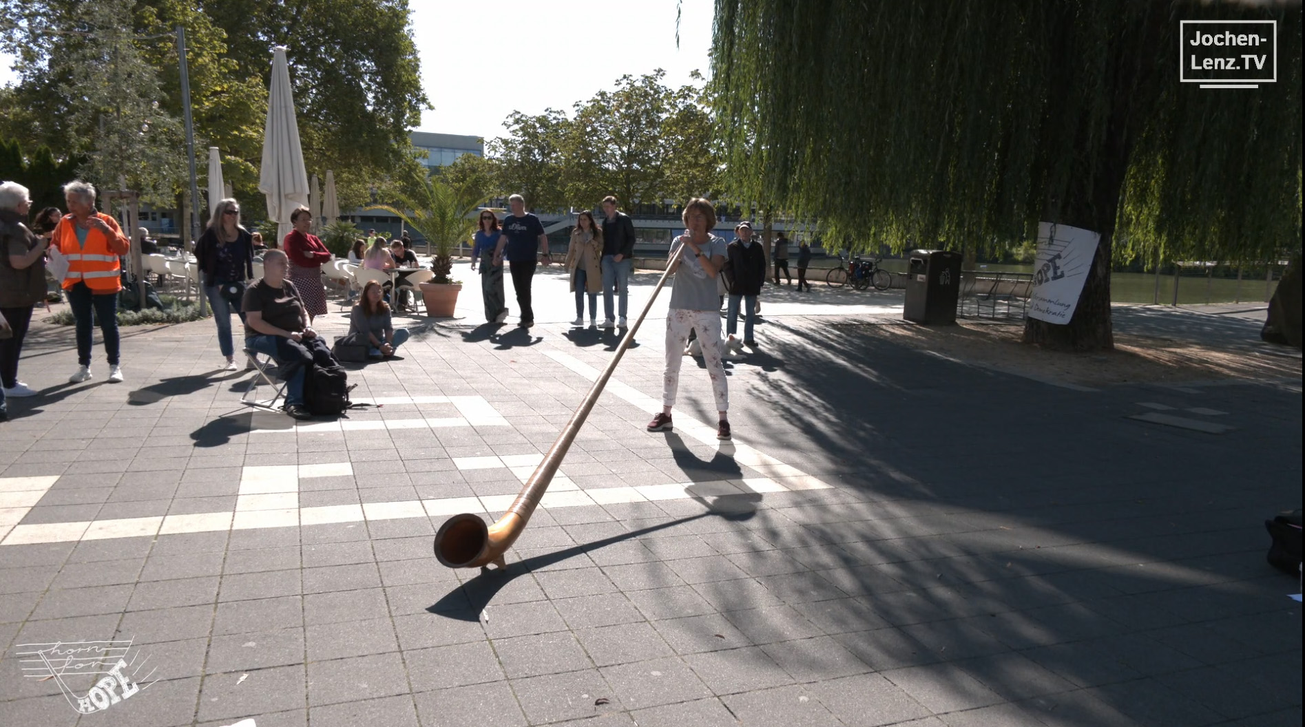 B&ouml;blingen 24.9.2023 - Musikalische Versammlung f&uuml;r Freiheit und Demokratie-HORN FOR HOPE (FULL)