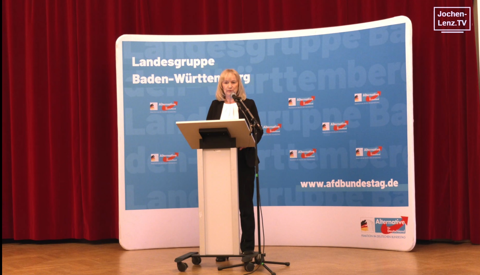 Stuttgart 17.4.2024 - B&uuml;rgerdialog der AFD