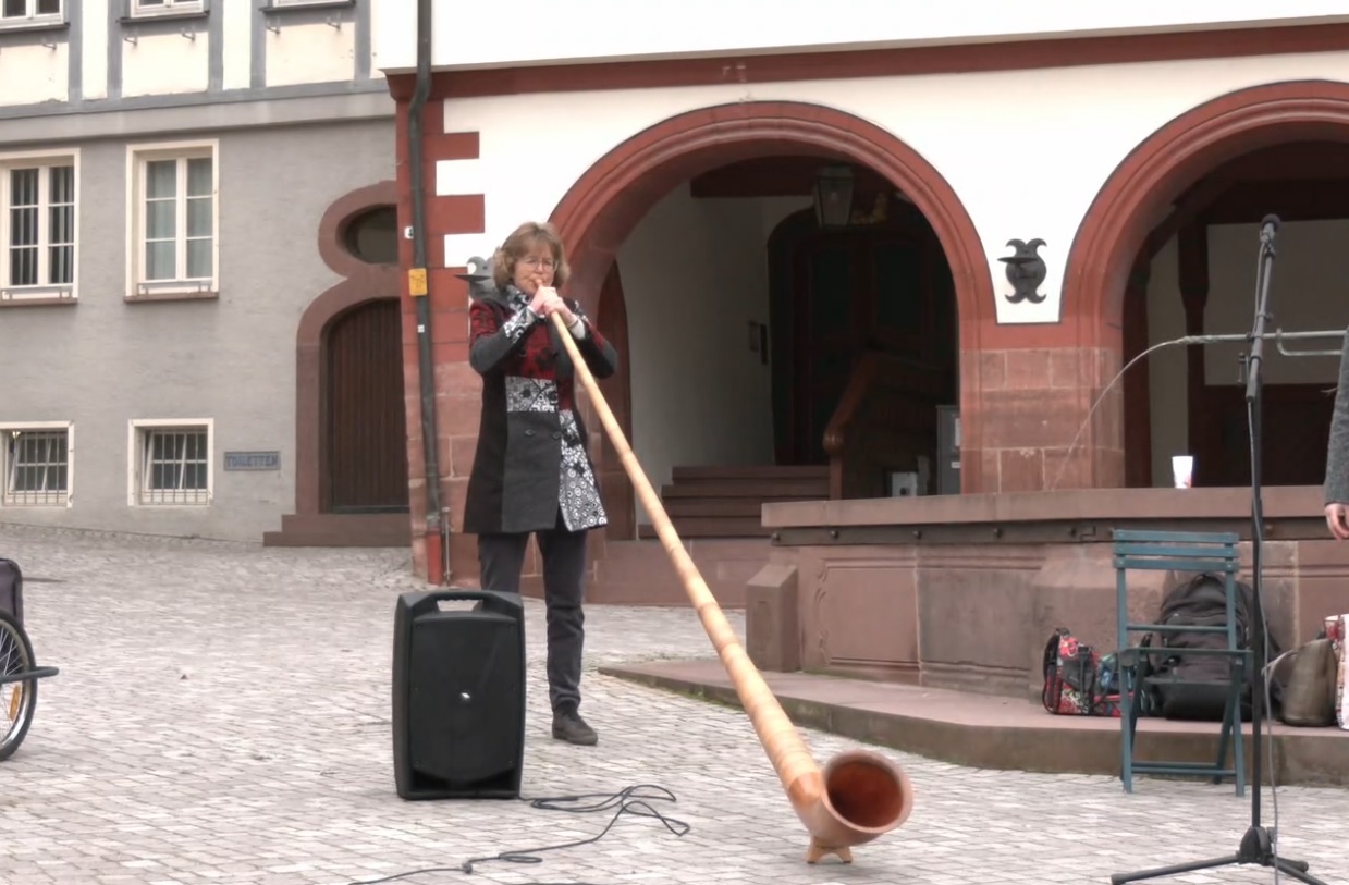Weil Der Stadt 17.11.2024 - Musikalische Versammlung f&uuml;r Freiheit und Demokratie - HORN FOR HOPE